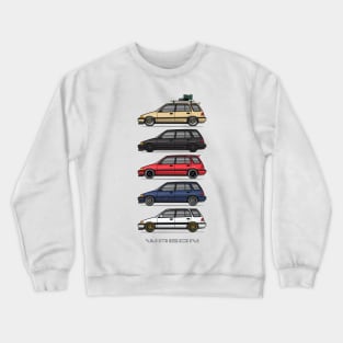 Five wagons Crewneck Sweatshirt